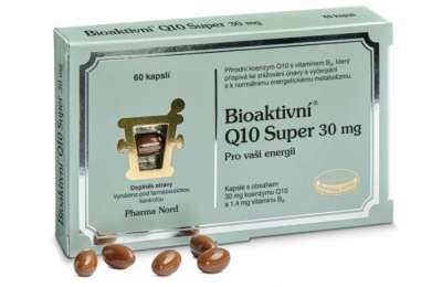 PHARMA NORD Bioaktivní Q10 Super - Коэнзим Q10 30 мг, 60 капсул